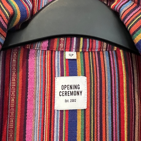 OPENING CEREMONY - Baja Field Jacket in Rainbow Stripe with A Custom Patch - Picture 6 of 15